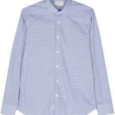 Рубашка с геометричным принтом