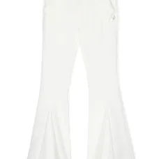 Расклешенные брюки строгого кроя