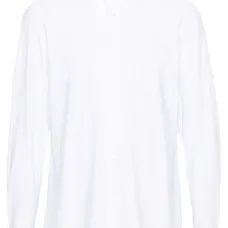 Рубашка из джерси с косым воротником Рубашка из джерси с косым воротником