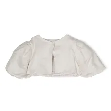 Укороченный жакет из ткани ламе Укороченный жакет из ткани ламе