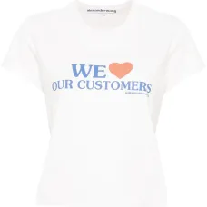 Укороченная футболка с надписью Укороченная футболка с надписью