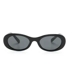Солнцезащитные очки Miu Glimpse в овальной оправе