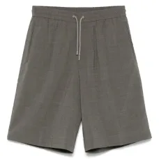 Прямые брюки из сирсакера