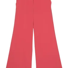 Брюки палаццо со складками