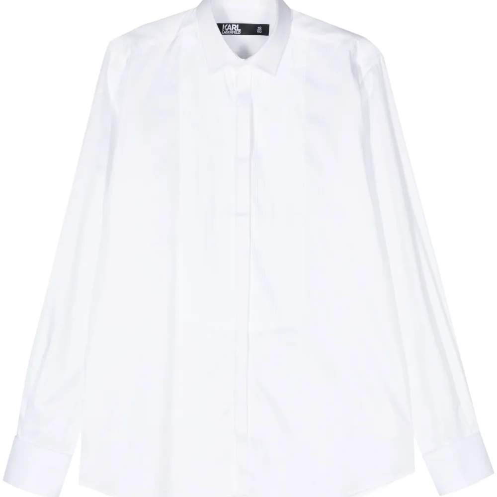 Поплиновая рубашка со сборками