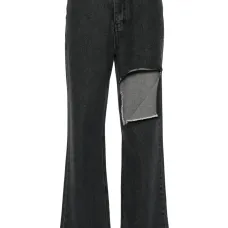 Джинсы широкого кроя с завышенной талией Джинсы широкого кроя с завышенной талией