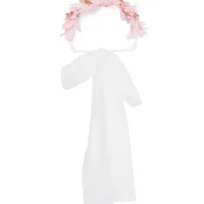 Ремень с цветочной аппликацией