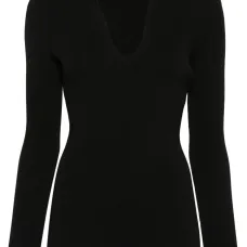 Джемпер в рубчик