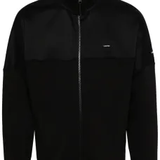 Толстовка на молнии с нашивкой-логотипом