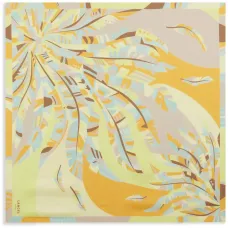 Шелковый платок с принтом Arabesque