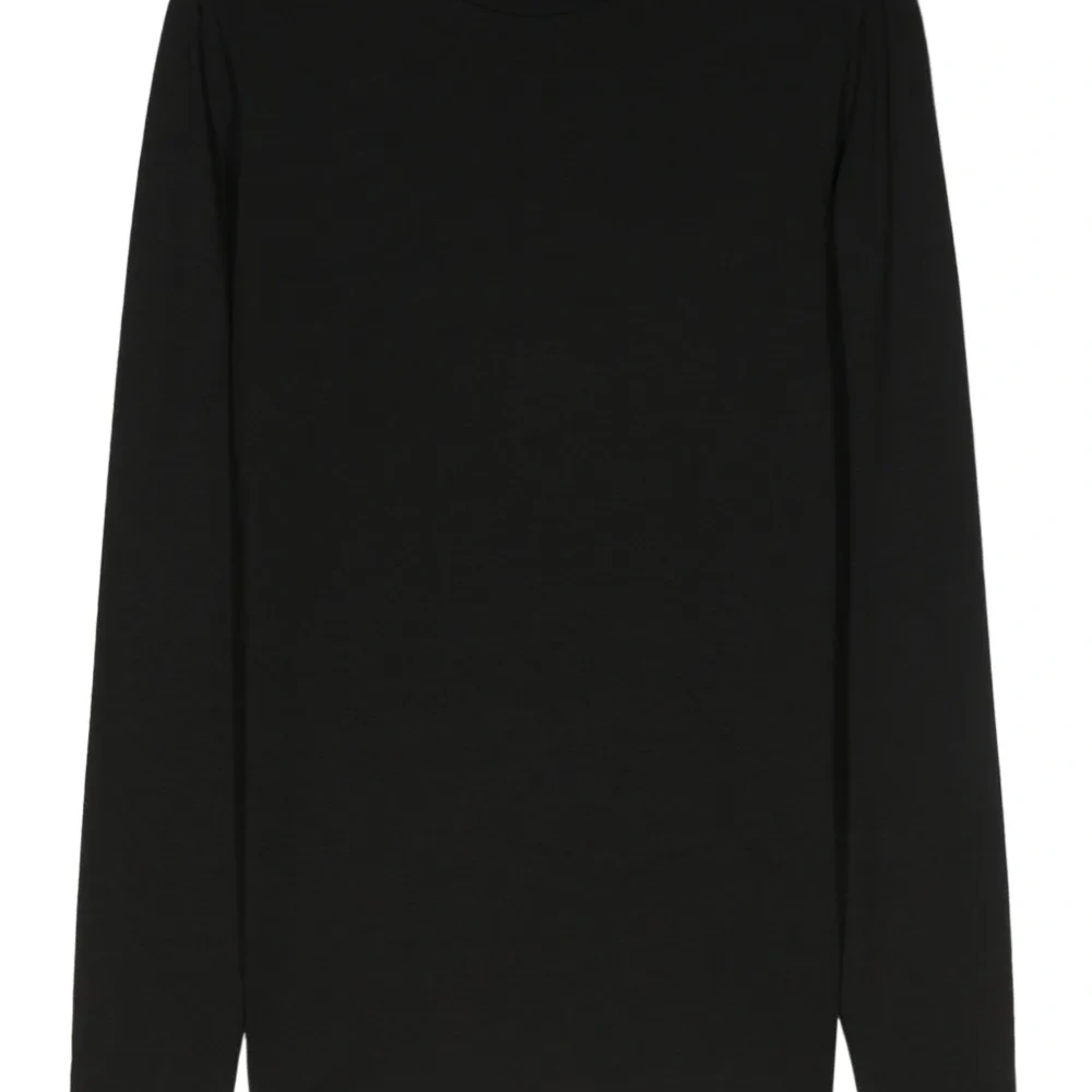 Топ в рубчик с высоким воротником Топ в рубчик с высоким воротником