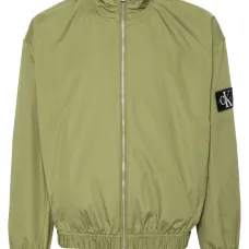 Бомбер с нашивкой-логотипом