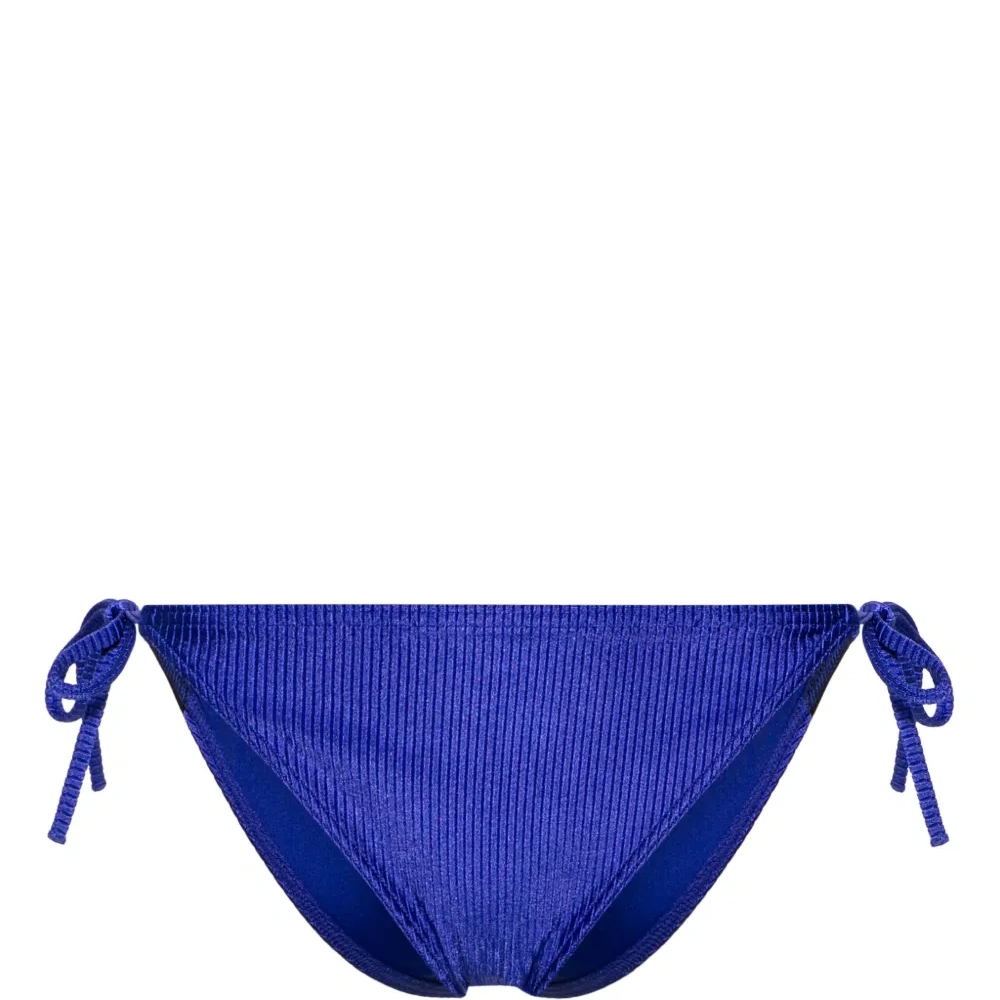 Плавки бикини в рубчик с логотипом