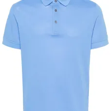 Рубашка поло с вышитым логотипом