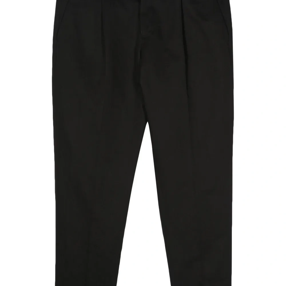 Зауженные брюки средней посадки Зауженные брюки средней посадки