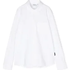 Однотонная рубашка