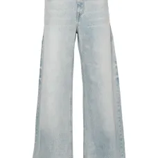 Прямые джинсы средней посадки