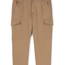 Зауженные брюки карго средней посадки