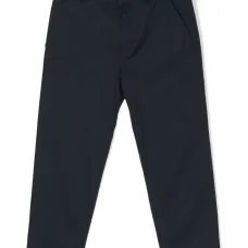 Твиловые брюки прямого кроя