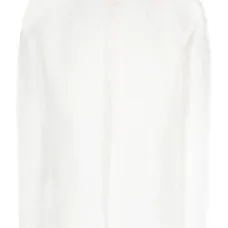 Льняная рубашка с бахромой Льняная рубашка с бахромой