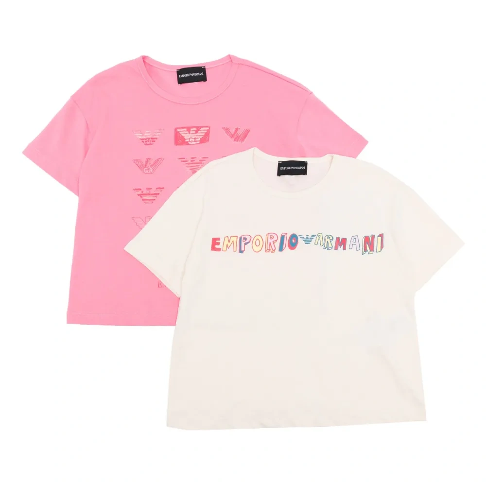 Комплект из двух футболок с логотипом