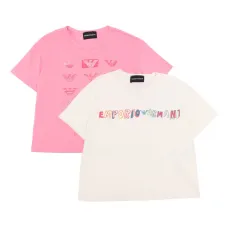 Комплект из двух футболок с логотипом