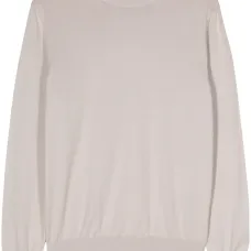 Джемпер с круглым вырезом