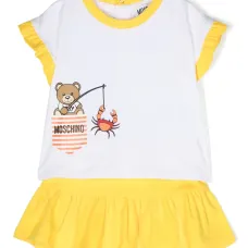 Комплект из топа и юбки с принтом Leo Teddy Комплект из топа и юбки с принтом Leo Teddy