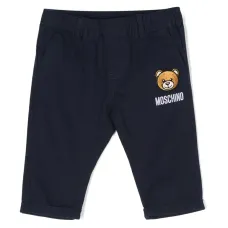 Зауженные брюки с аппликацией Leo Teddy