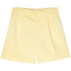 Шорты-бермуды со складками