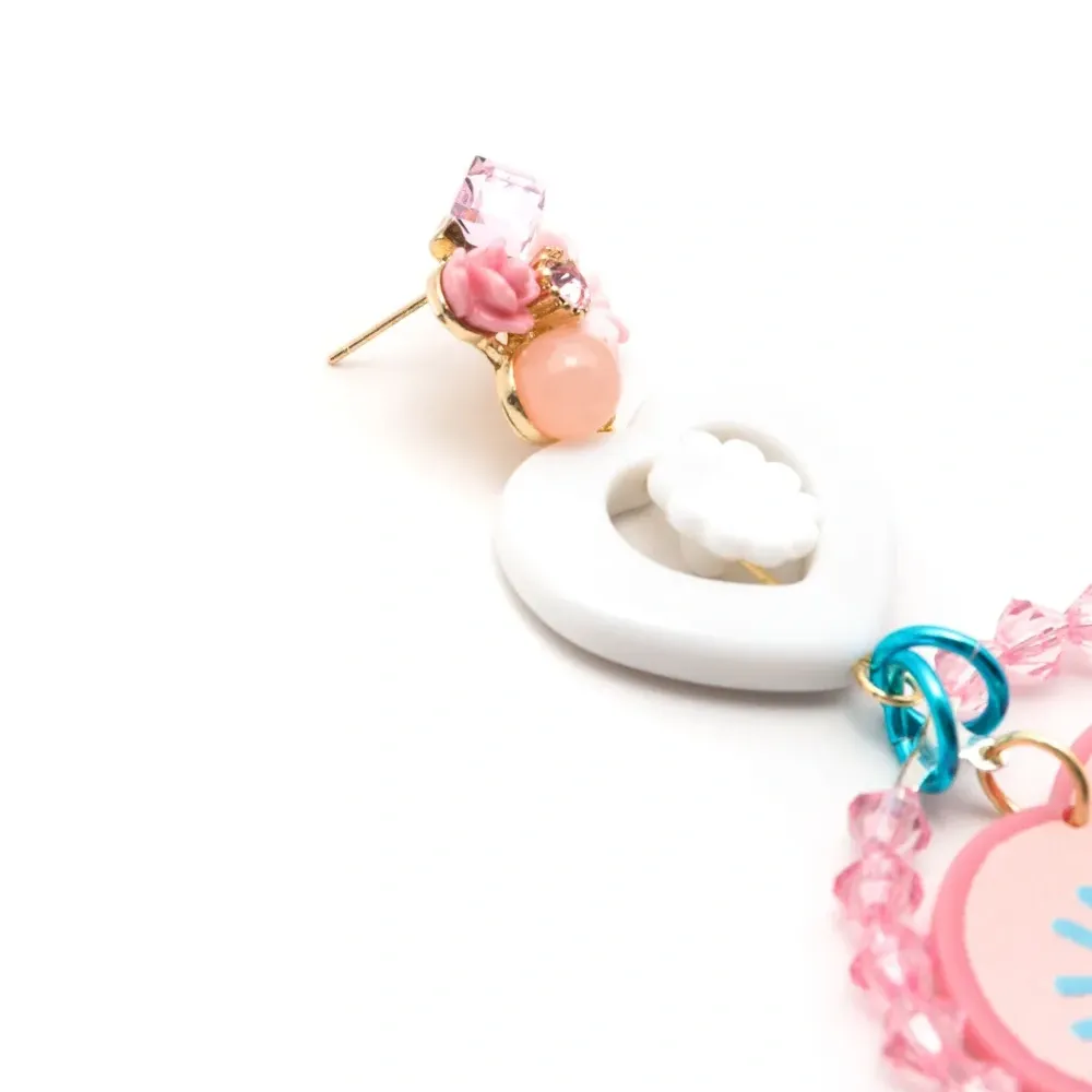 серьги с подвесками