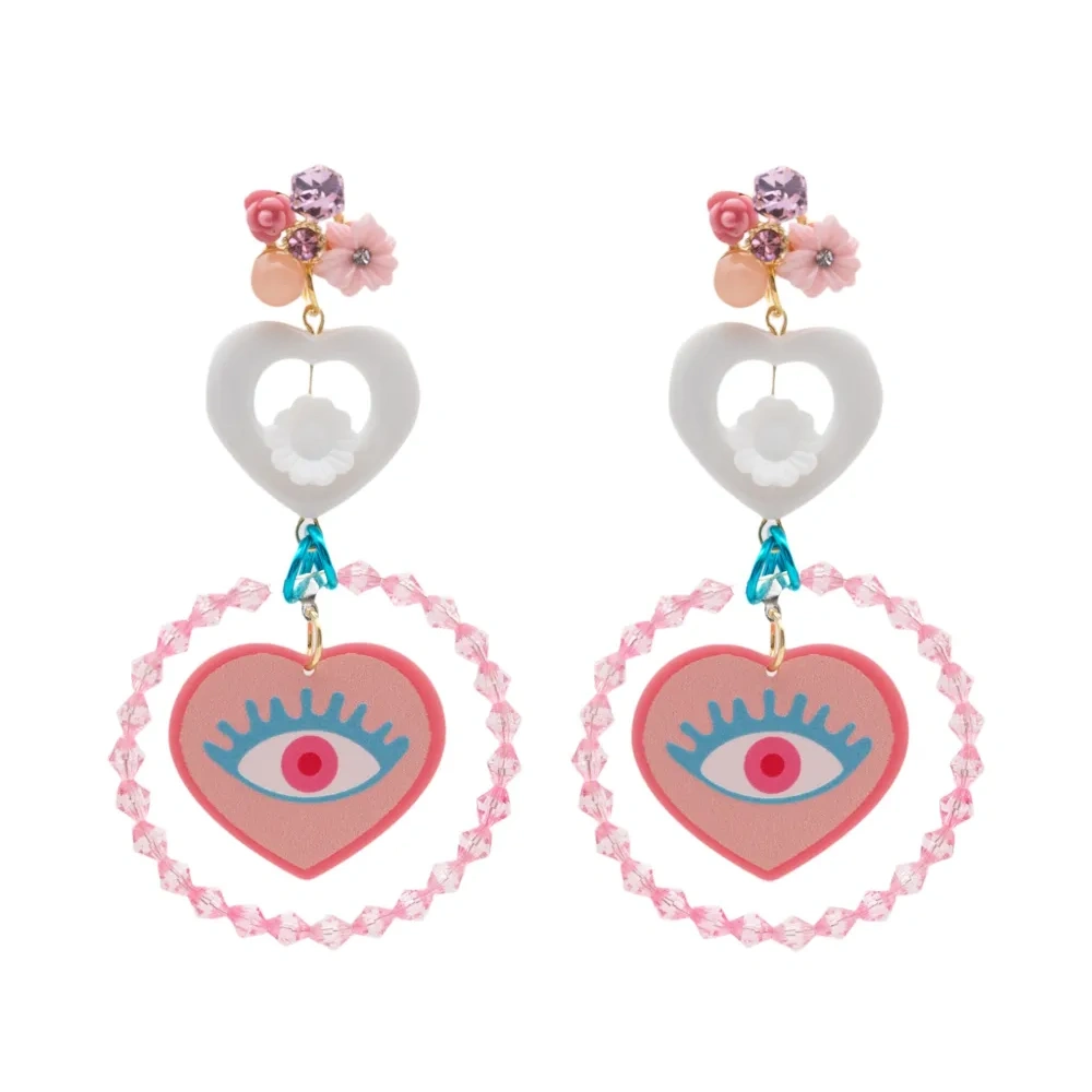 серьги с подвесками