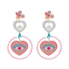 серьги с подвесками