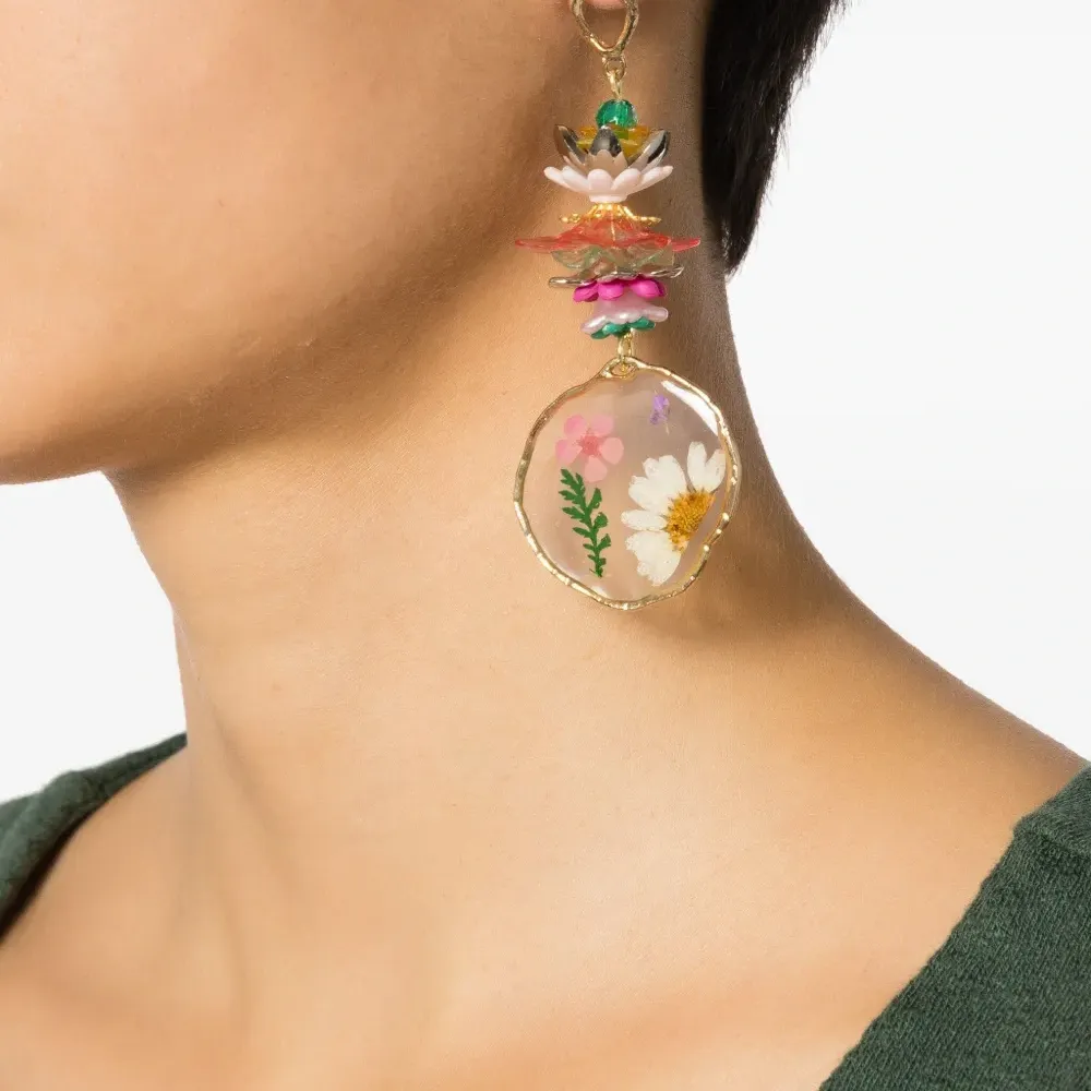 Комплект из колье и серег