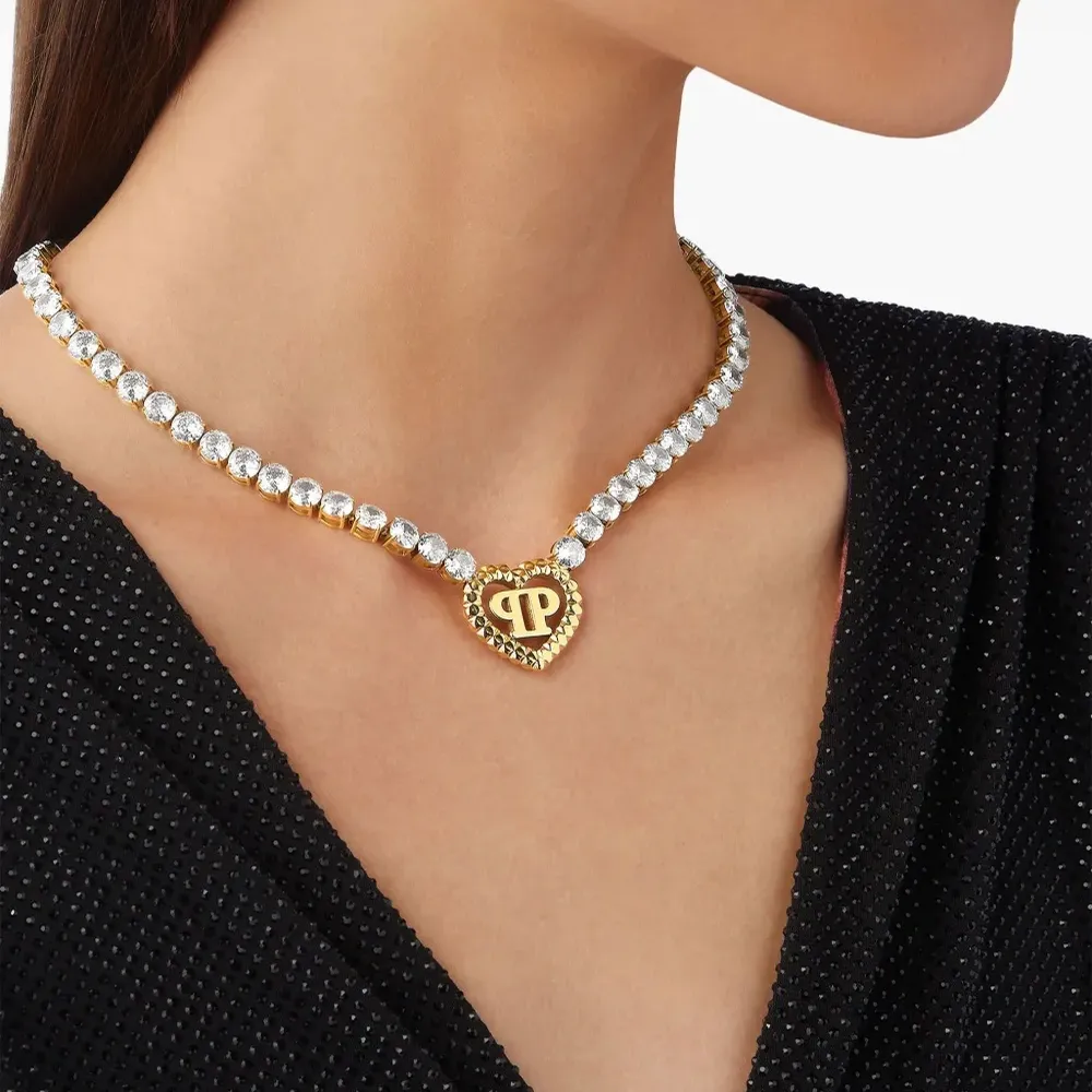 Колье Rocked Hearts