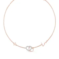 Колье Rocked Hearts