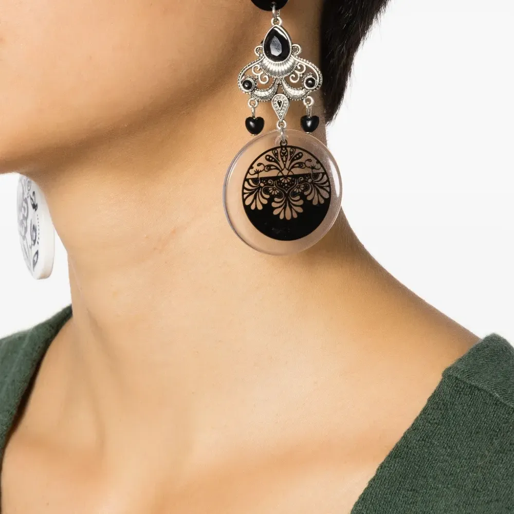 Комплект из колье и серег