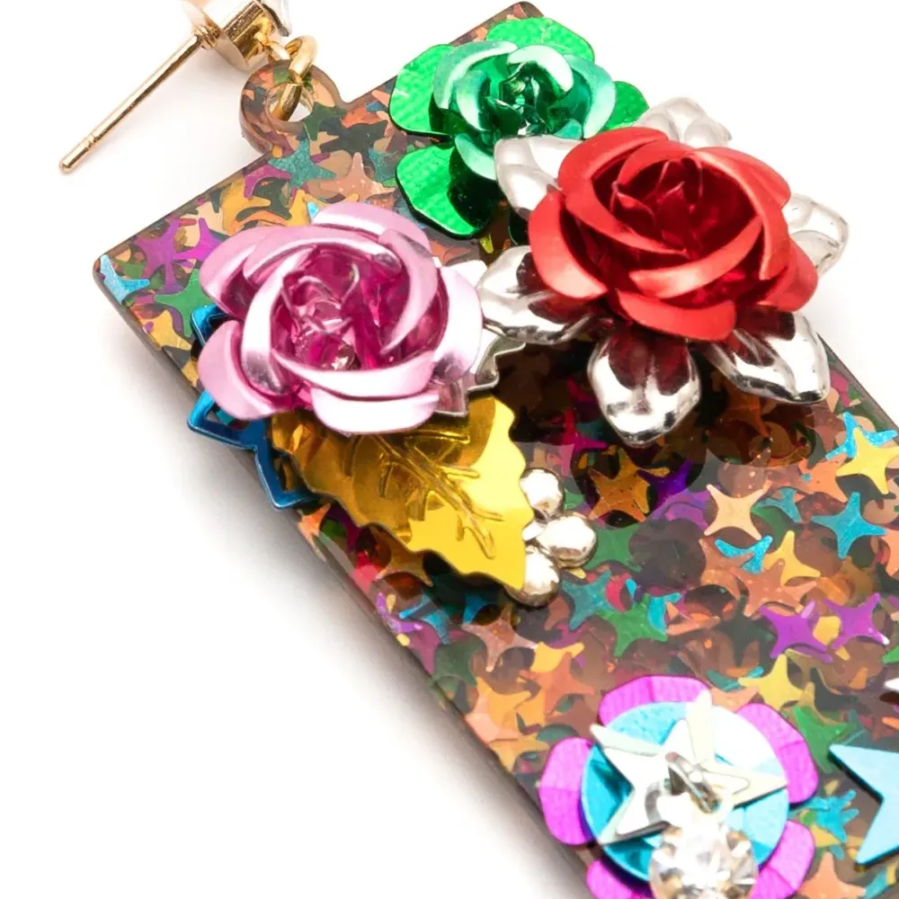 Комплект из колье и серег