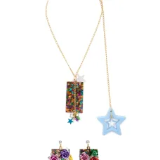 Комплект из колье и серег