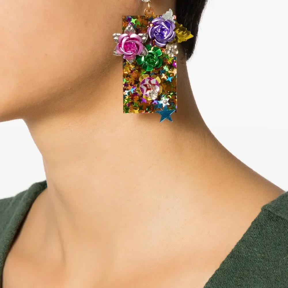 Комплект из колье и серег