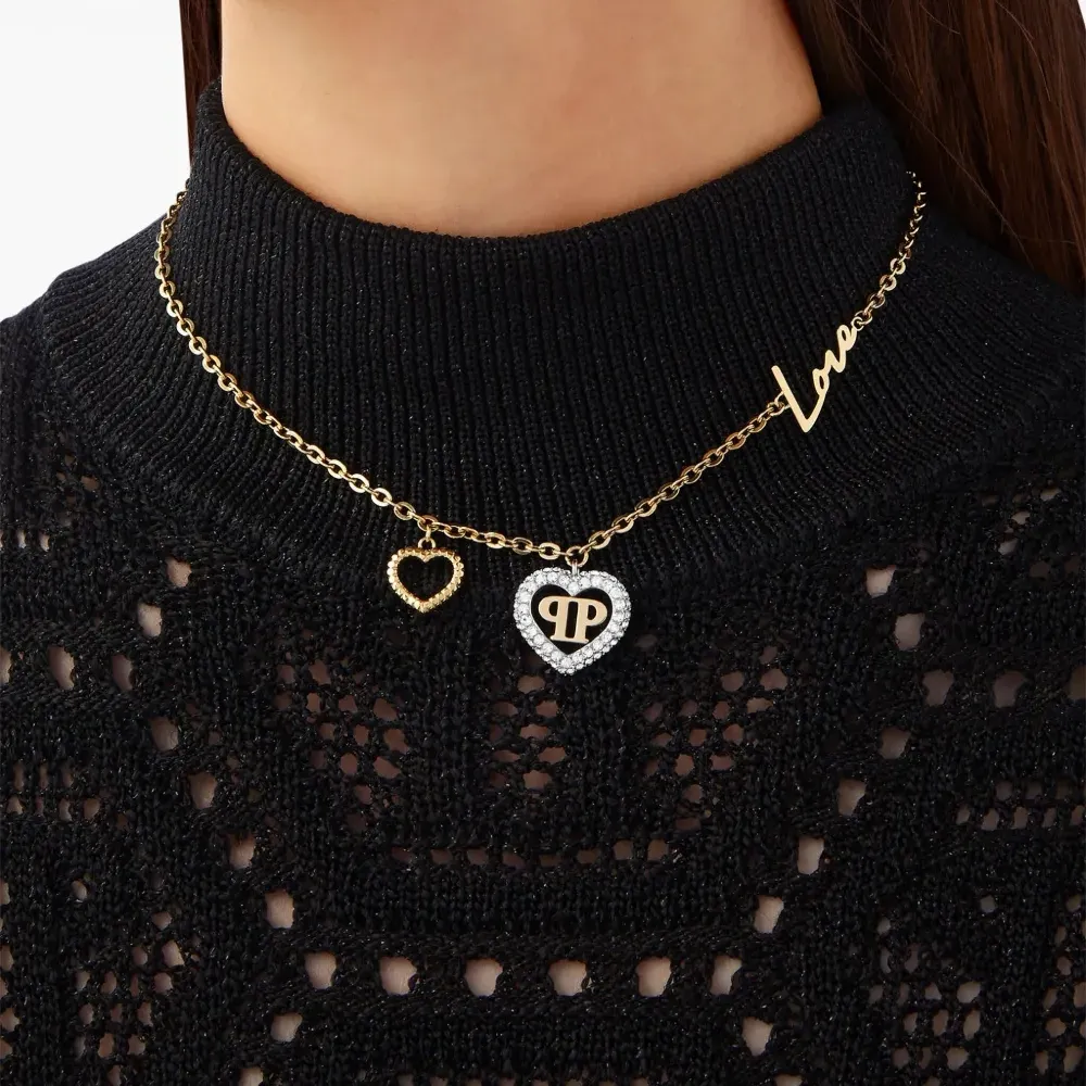 Колье Rocked Hearts