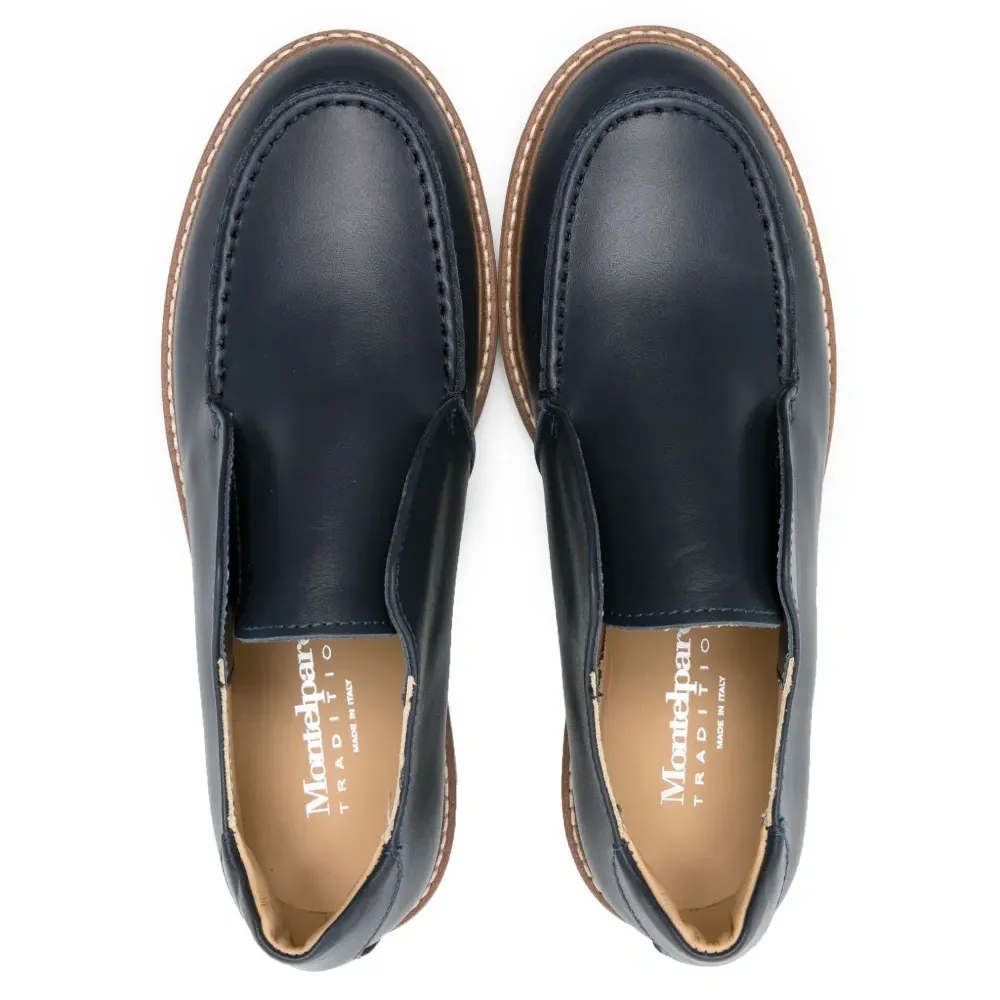 Ботинки с закругленным носком