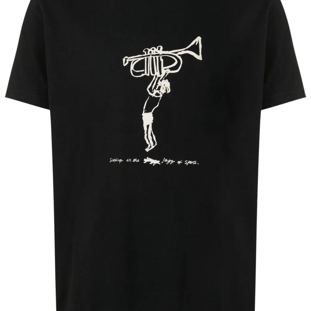 Футболка с принтом