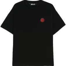 Футболка с нашивкой-логотипом