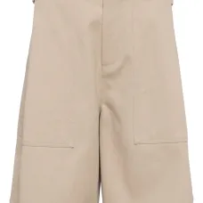 Шорты-бермуды прямого кроя