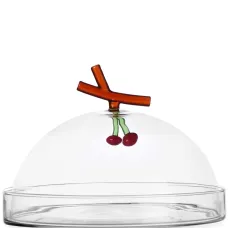 Стеклянное блюдо Cherry