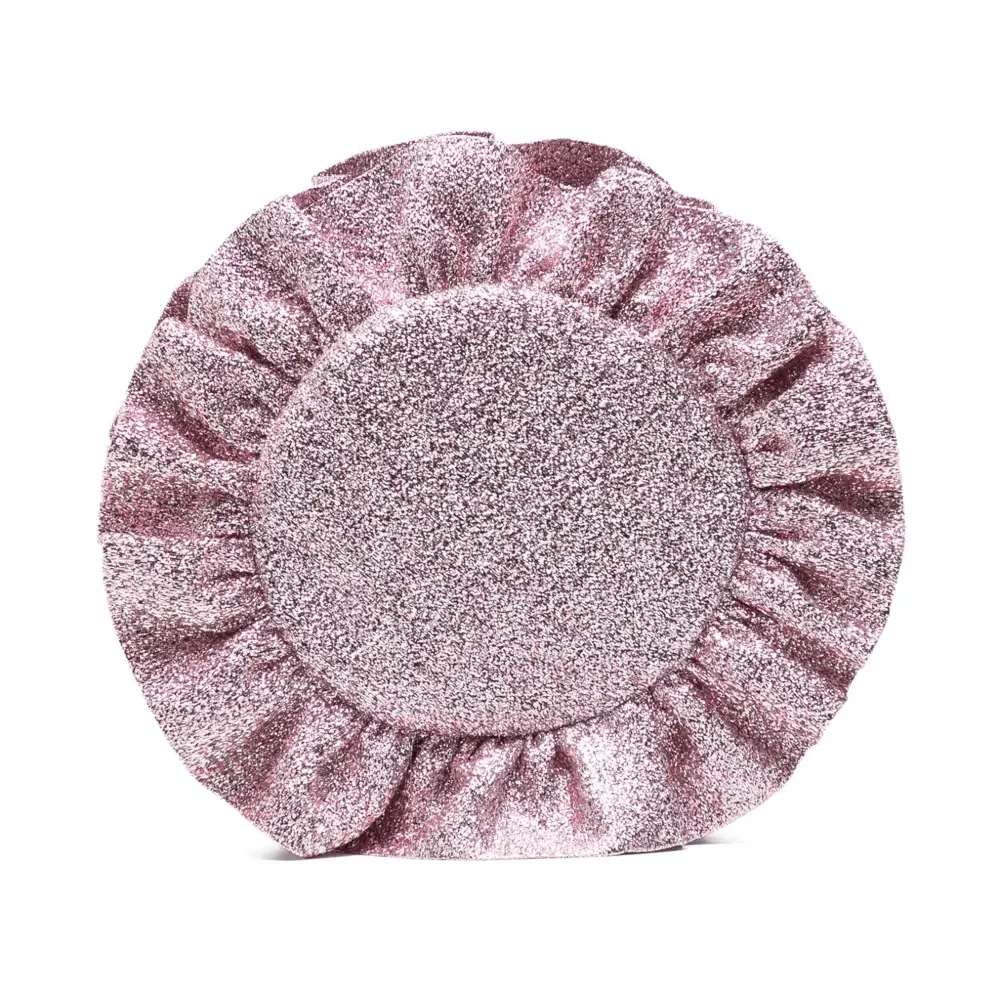 Сумка через плечо Rosette с эффектом металлик