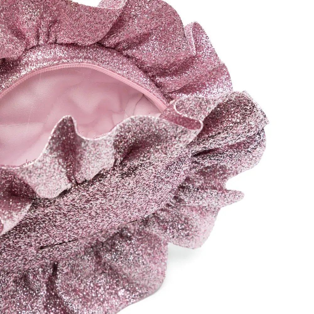 Сумка через плечо Rosette с эффектом металлик