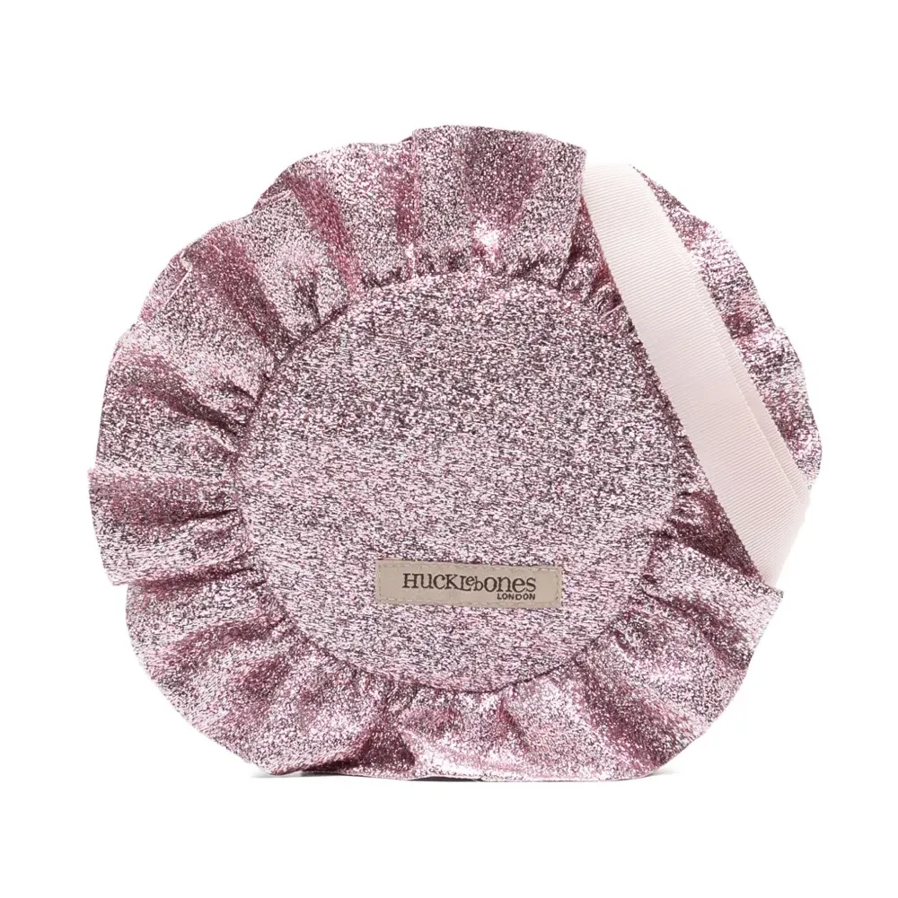 Сумка через плечо Rosette с эффектом металлик