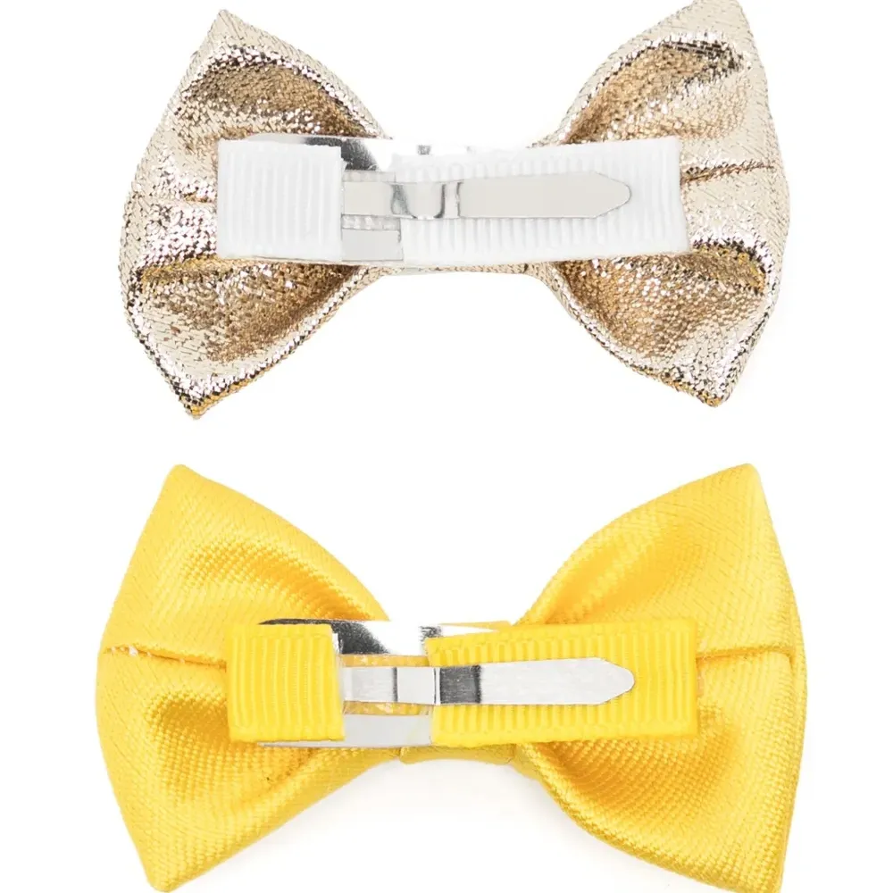 комплект из двух заколок для волос с бантом комплект из двух заколок для волос с бантом